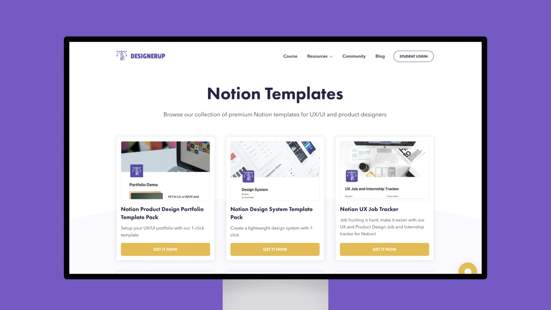 Product Design Notion Templates