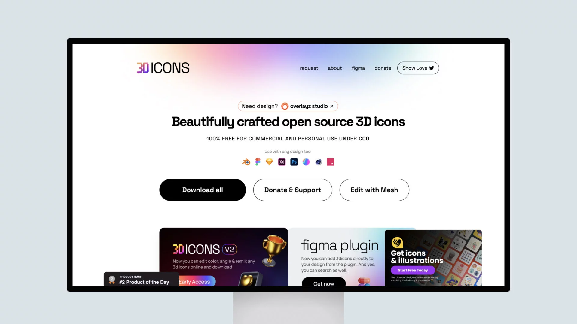 3D Icons – Open source 3D icon library