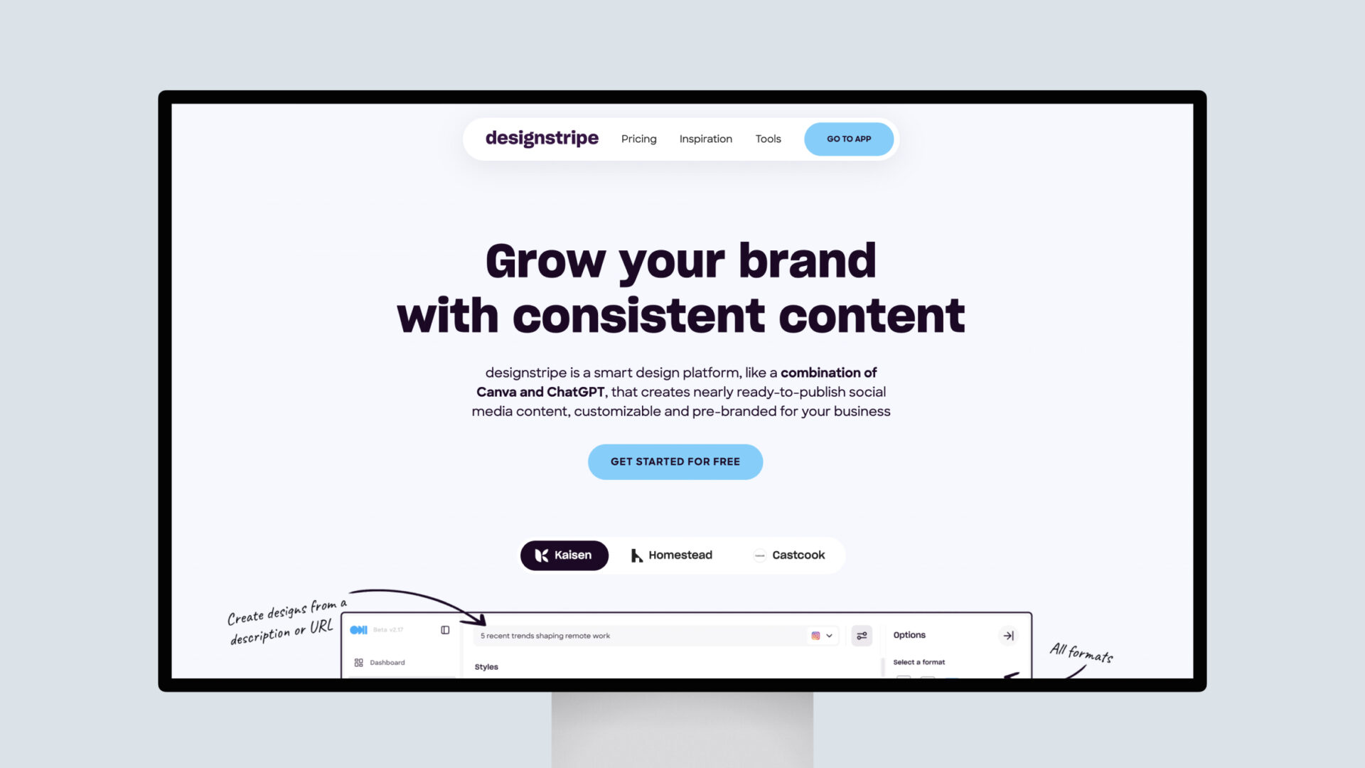 Designstripe – Grow your brand with consistent social media content