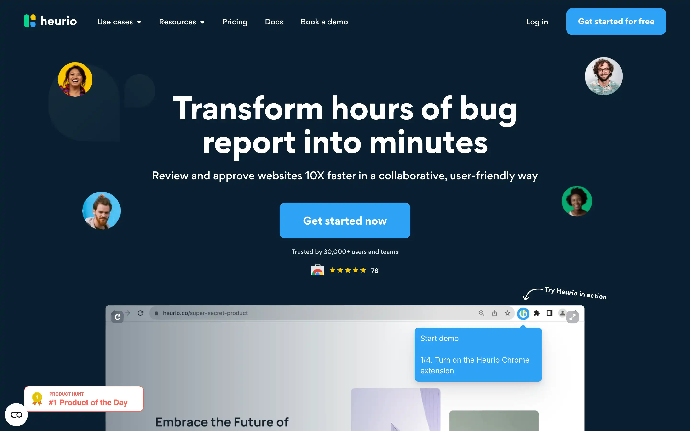 Streamline bug reports with Heurio's user-friendly platform.