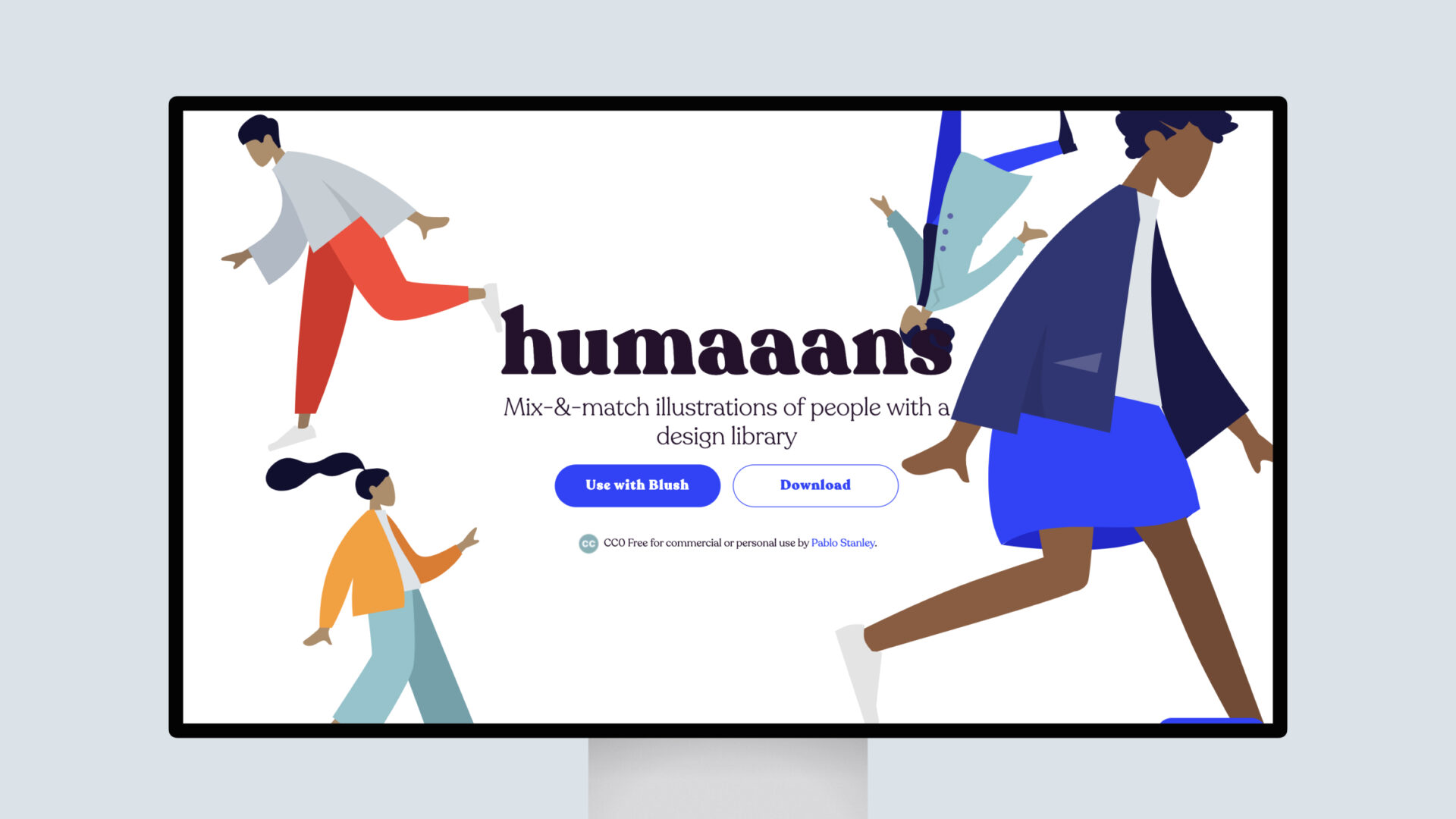 Humaaans — Mix-match illustration library