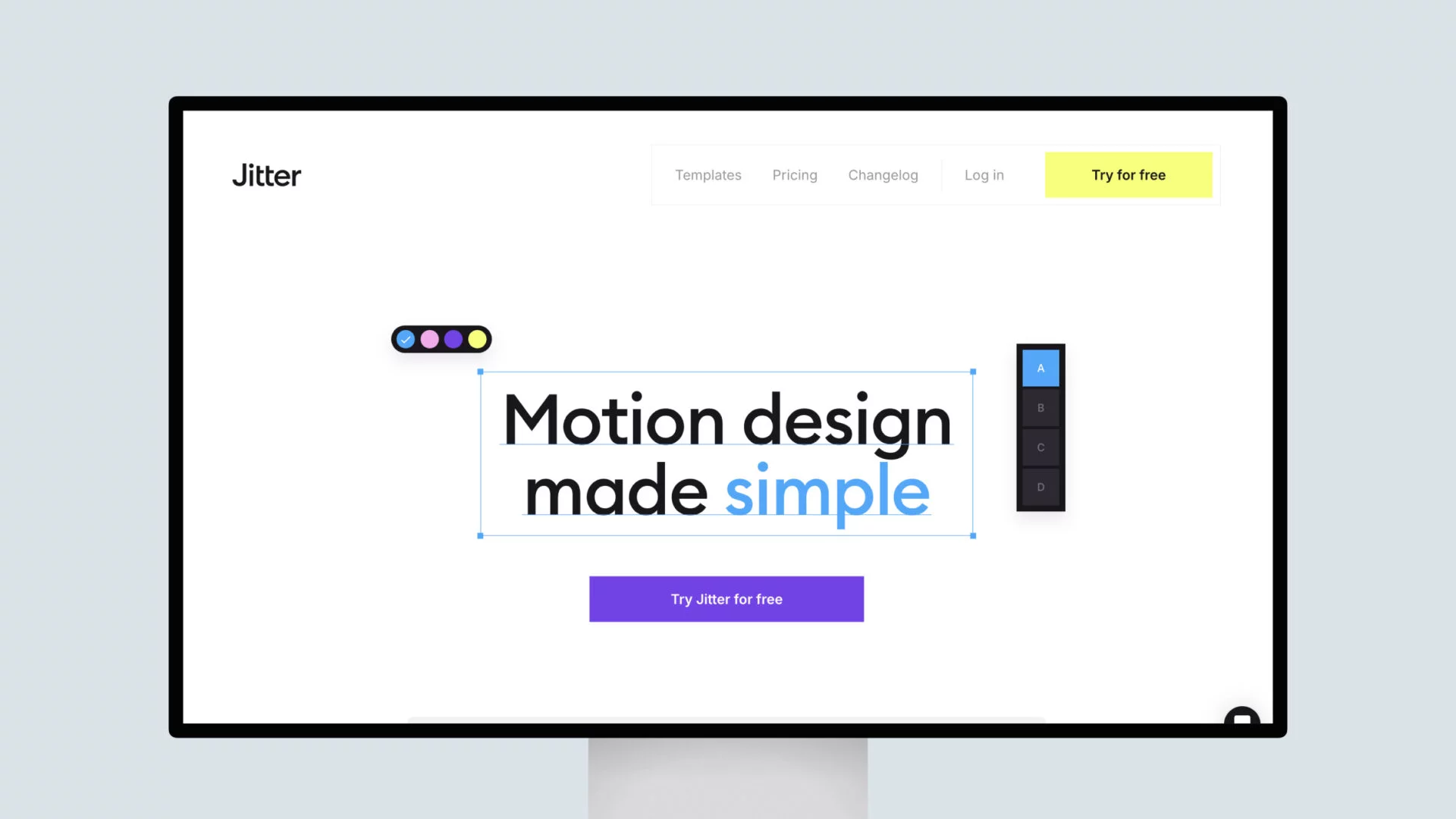 Jitter  – Fast and simple motion design tool