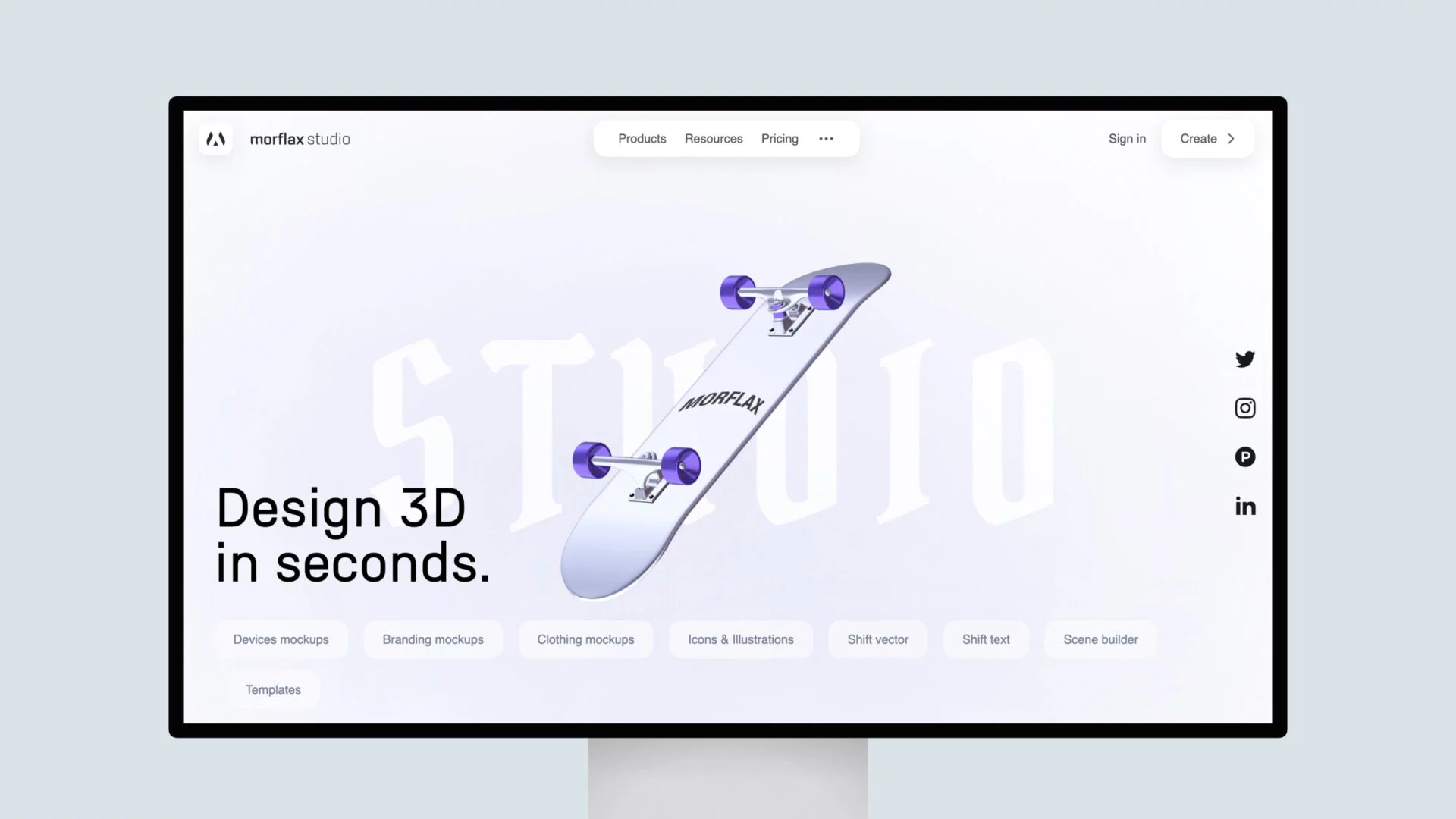 morflax studio the easiest 3d design platform