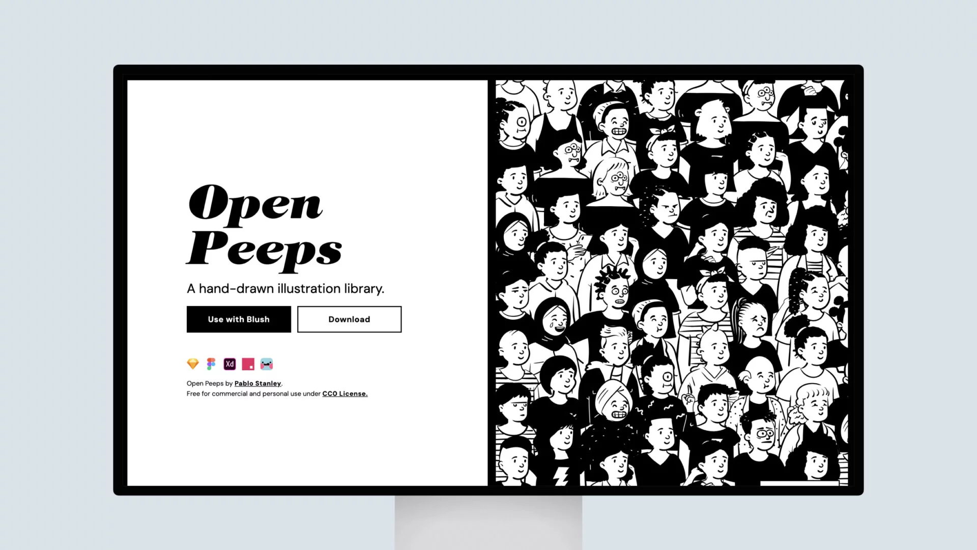 Open Peeps – Hand-Drawn Illustration Library