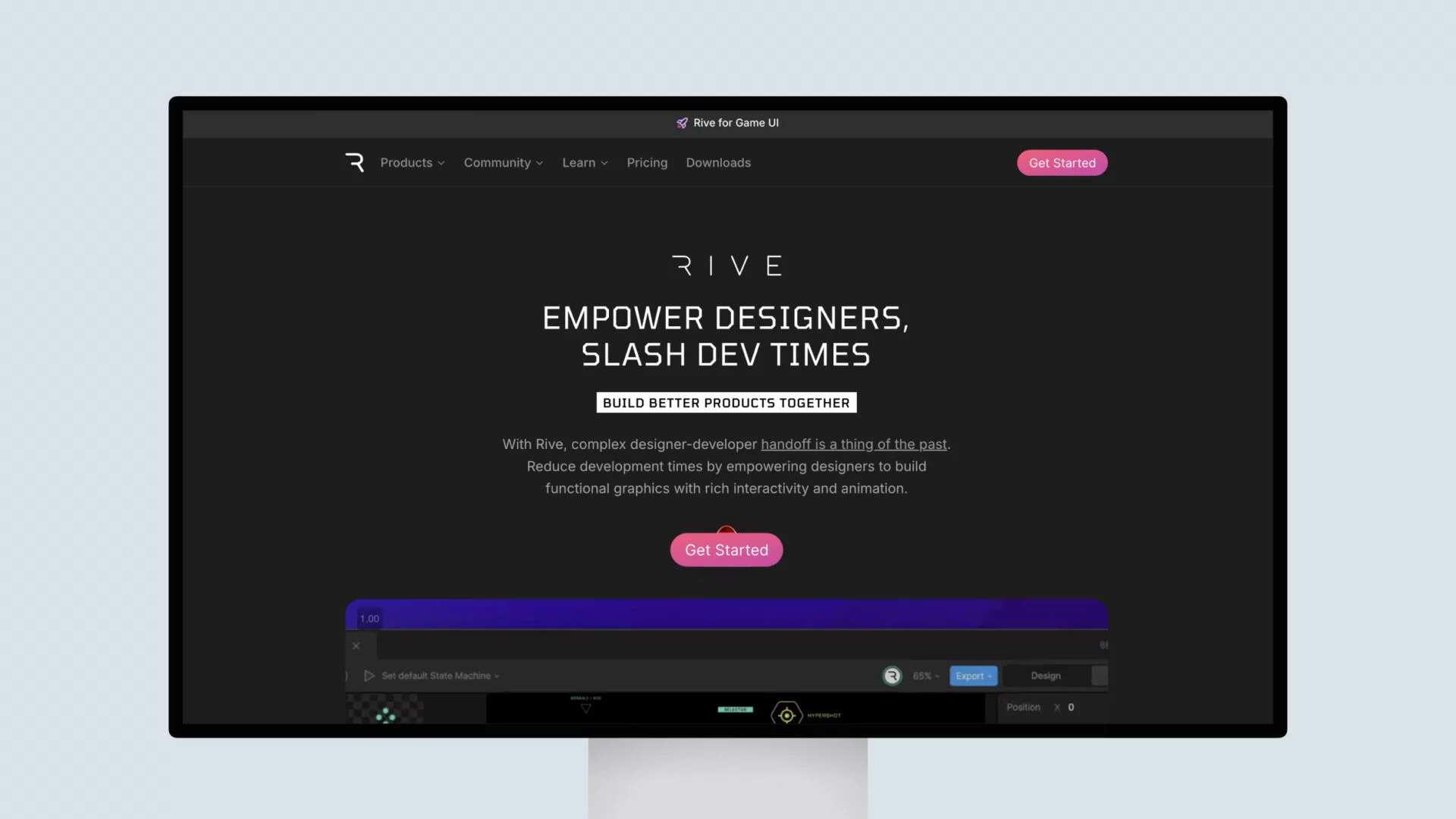 Rive – Build interactive motion graphics that run anywhere