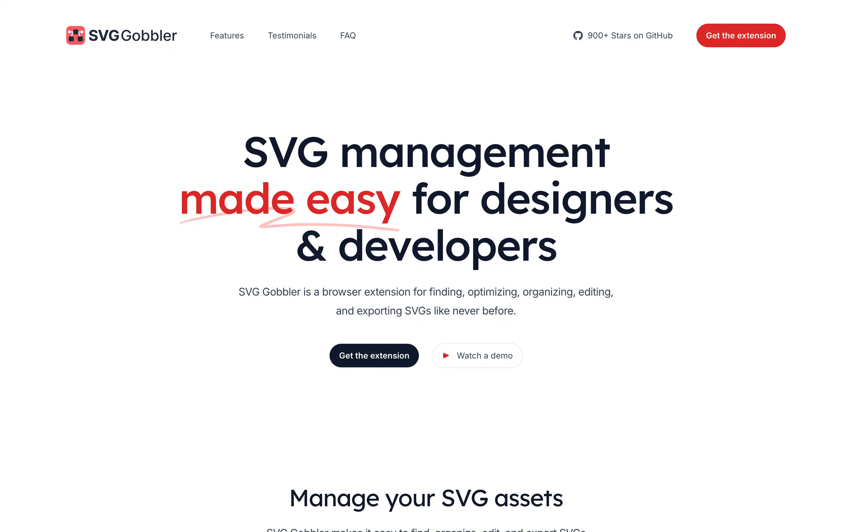 SVG Gobbler simplifies SVG management for designers, developers.