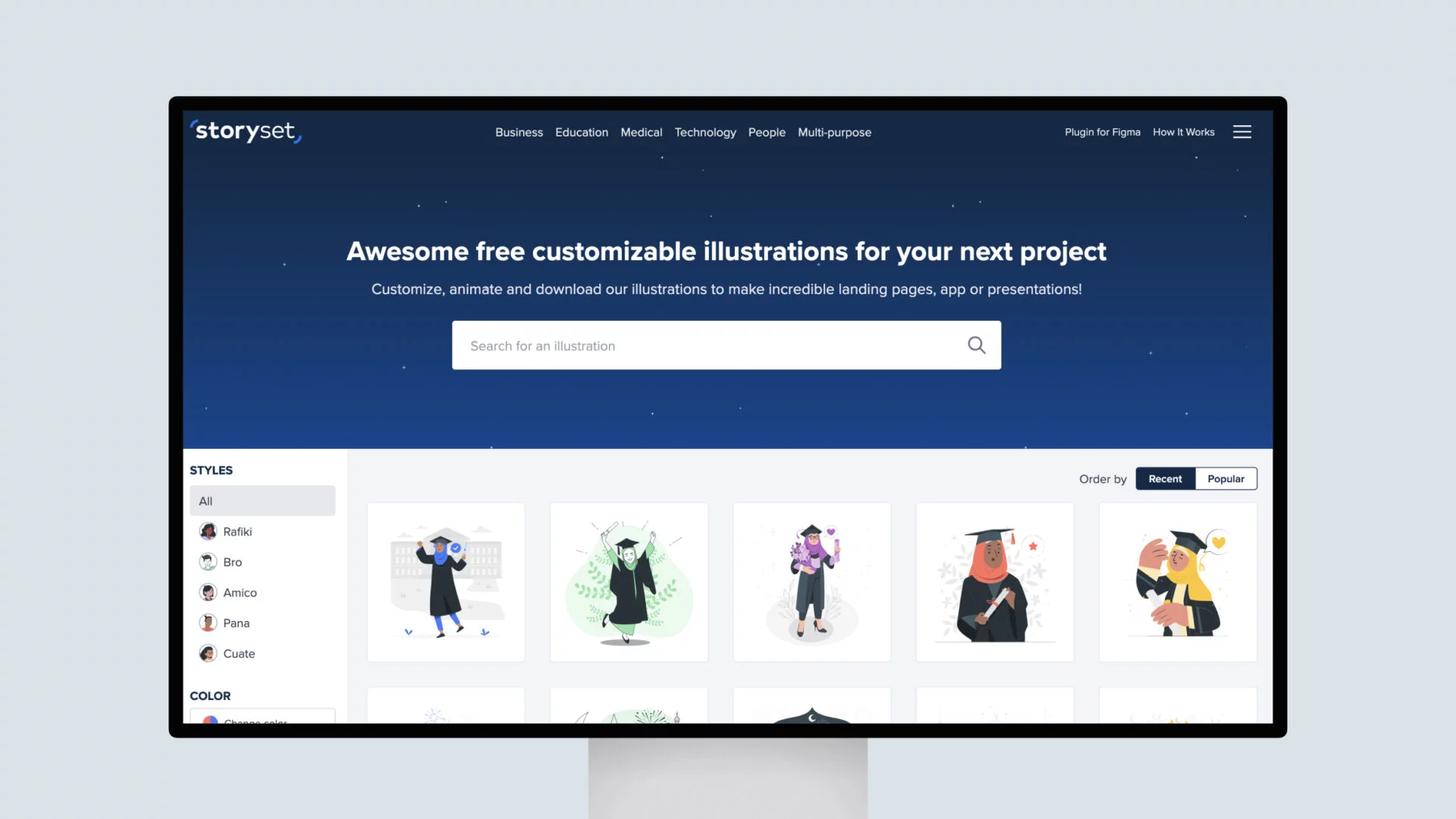 storyset customize, animate and download illustration for free