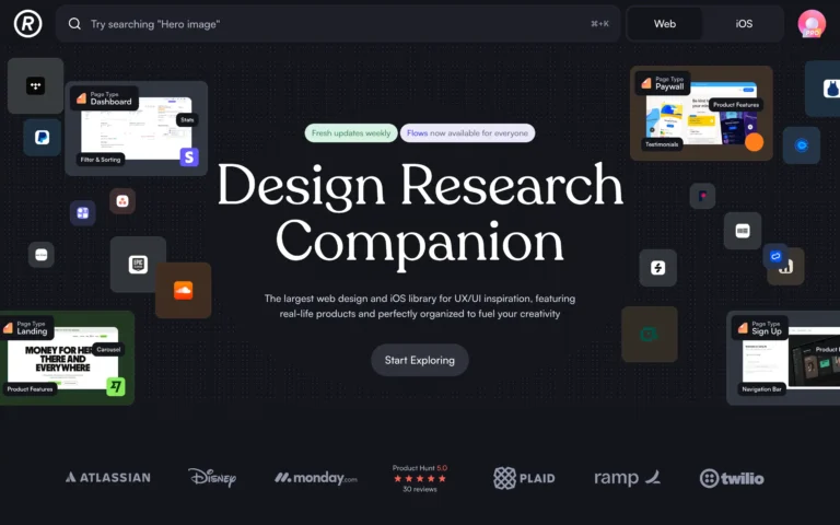 Refero — UI/UX Design Inspiration for Your Next Project