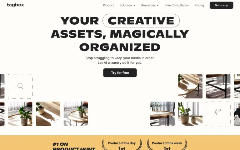 Tagbox | AI meets digital asset management