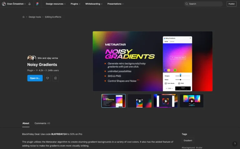 Noisy Gradients