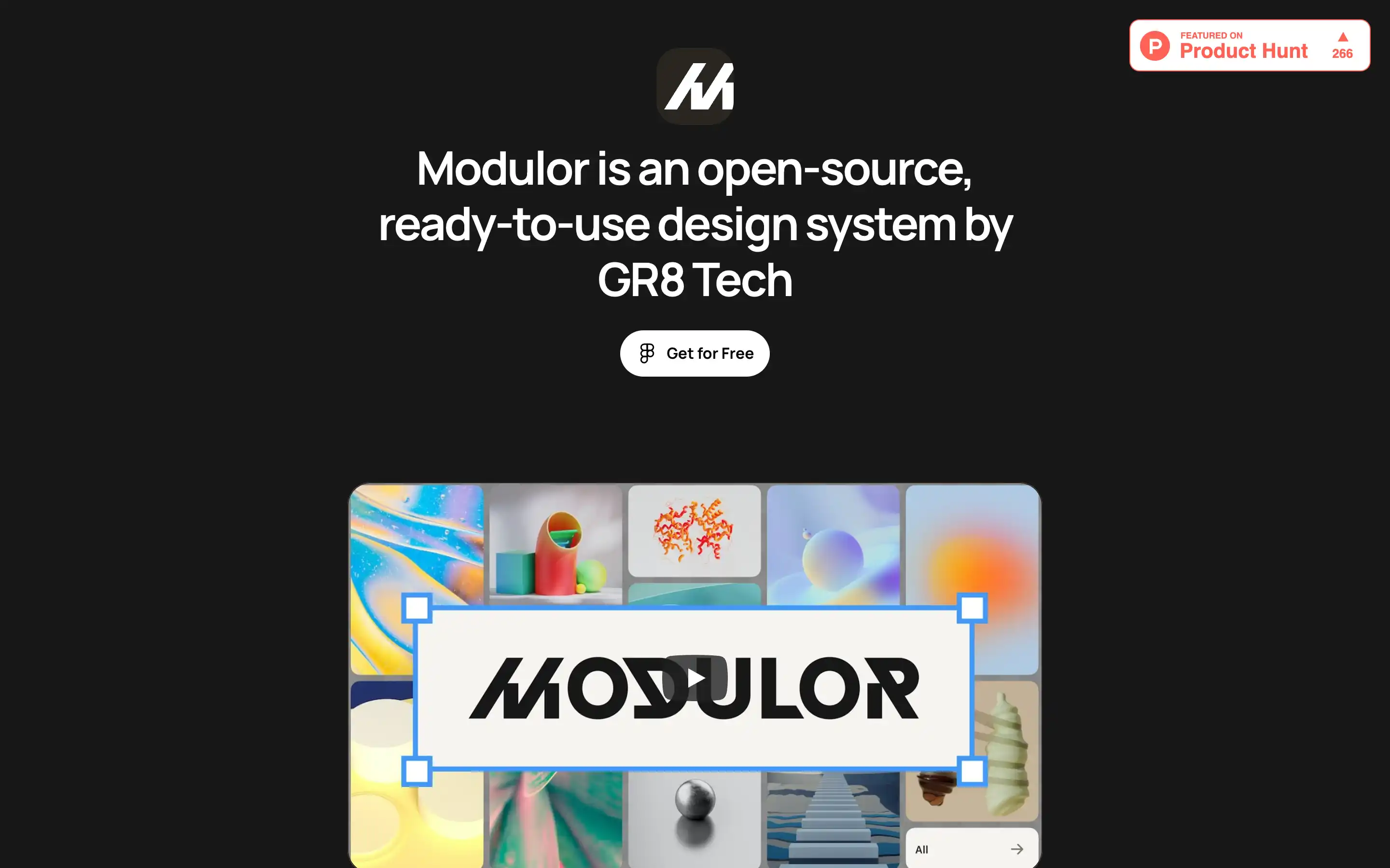 Modulor open-source design system by GR8 Tech