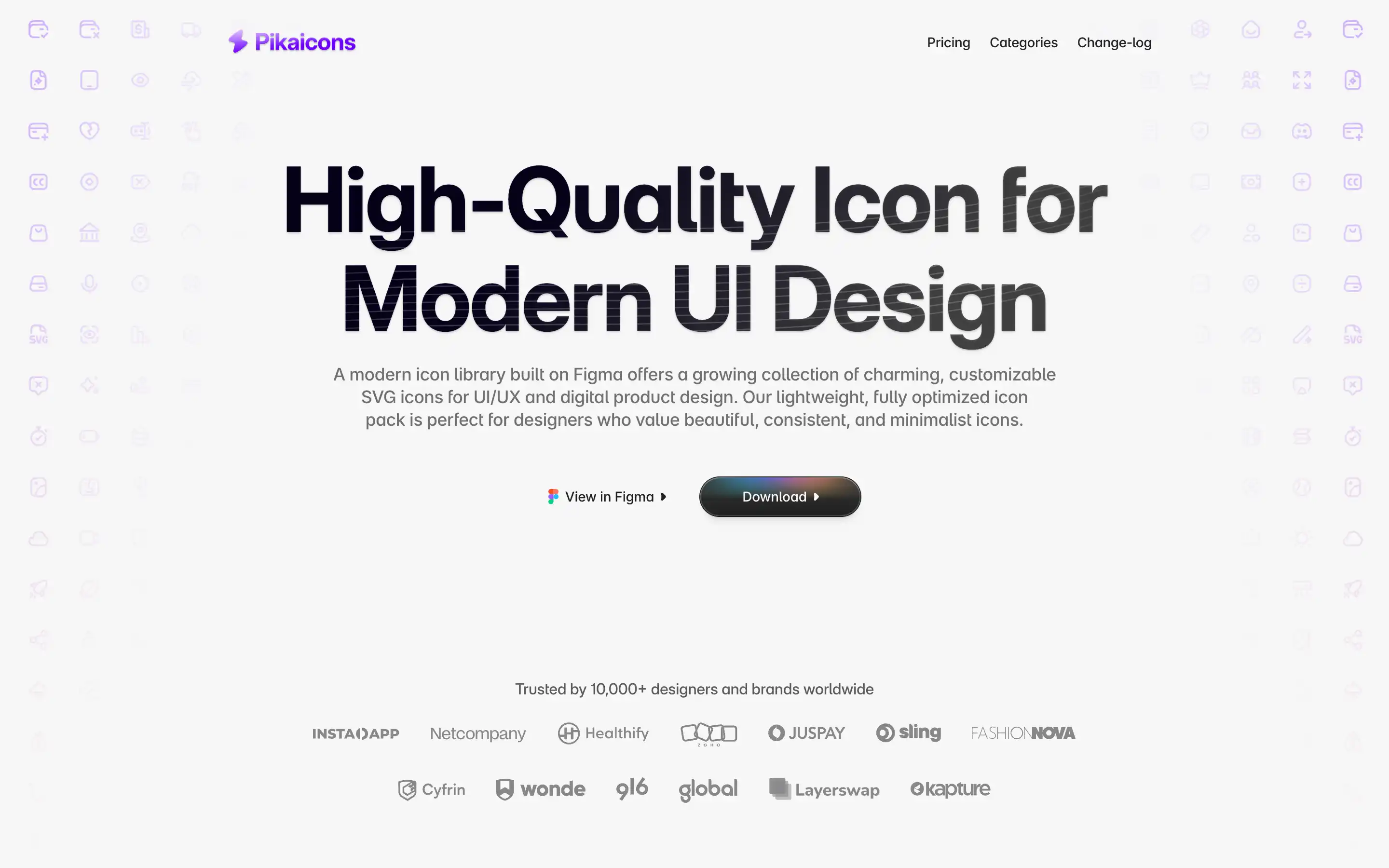 High-quality modern UI design icons available.
