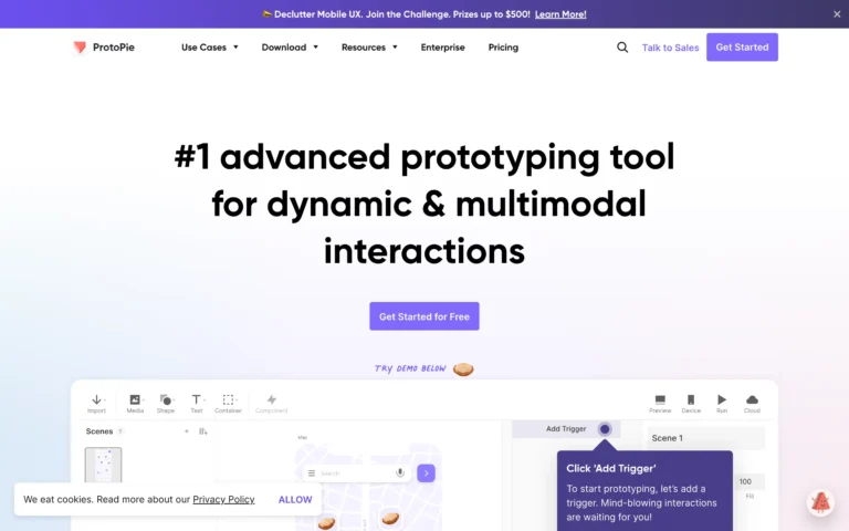 ProtoPie: Interactive Prototyping Tool