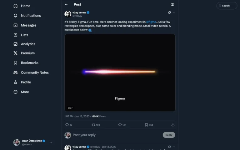 Loading experiment in Figma