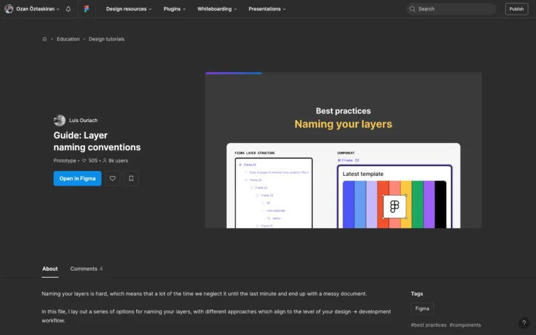 Guide: Layer naming conventions