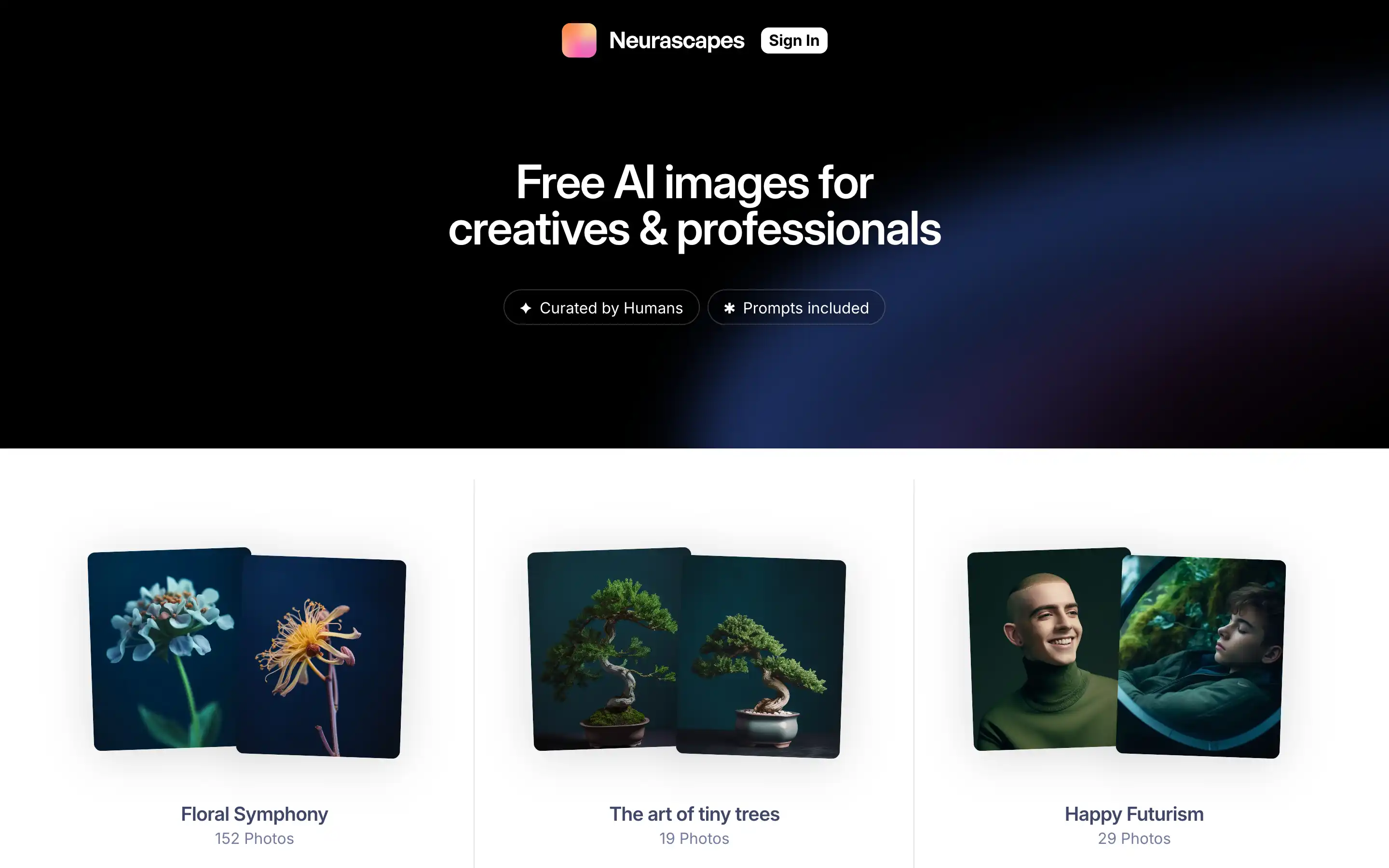 Free AI images for creatives and professionals