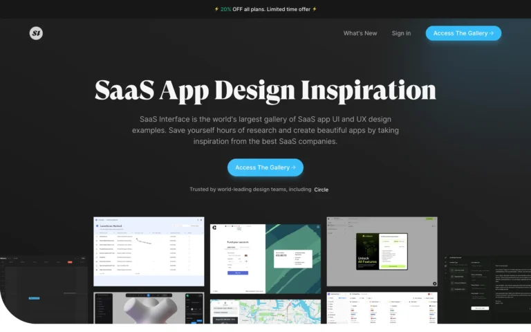 SaaS App Design Inspiration