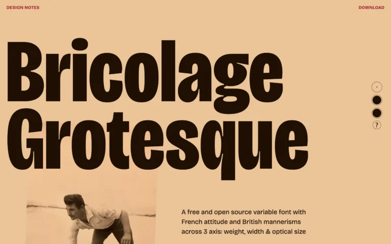 Bricolage Grotesque — Free Open Source Variable Font