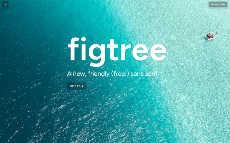 Figtree – A new, friendly (free!) sans serif