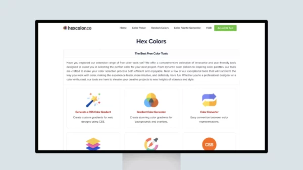 Hex Colors – HTML Color Codes