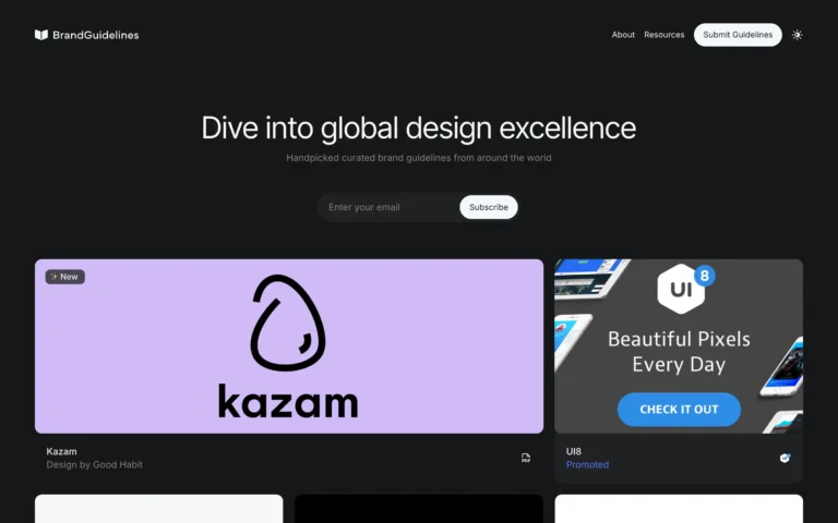 BrandGuidelines – Dive into global design excellence