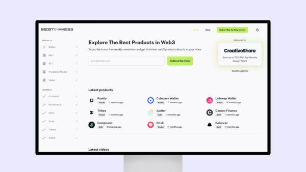 BestInWeb3 – The Best Products In Web3