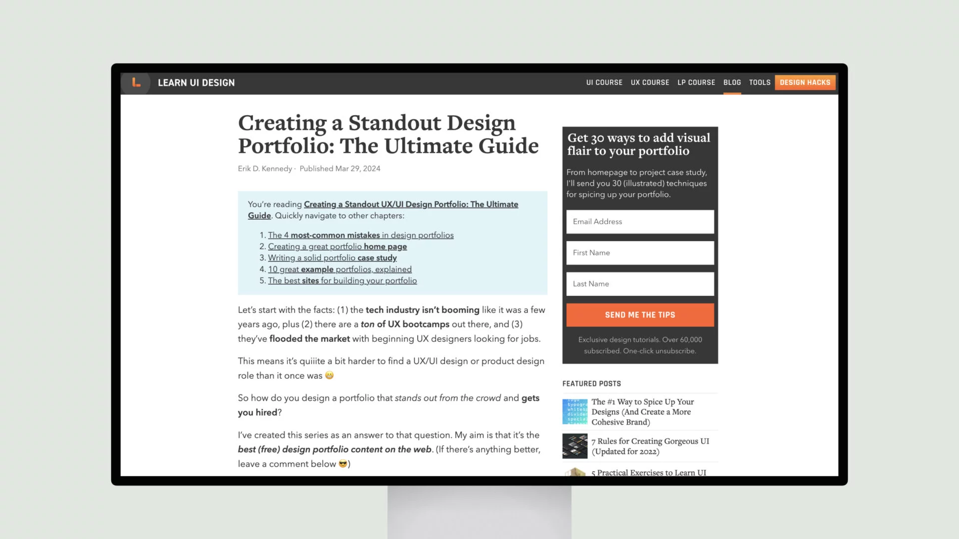 Creating a Standout Design Portfolio The Ultimate Guide