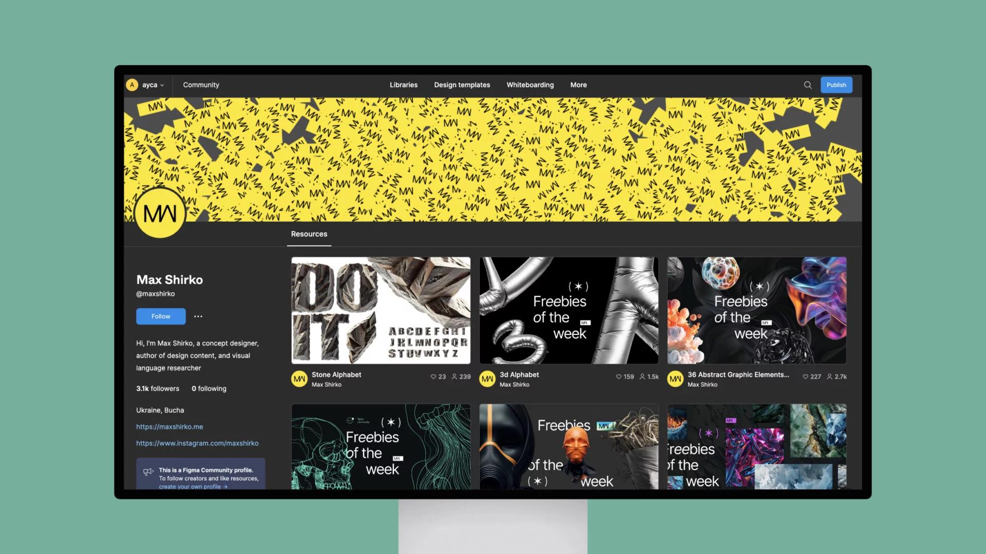 Figma Community – Max Shirko