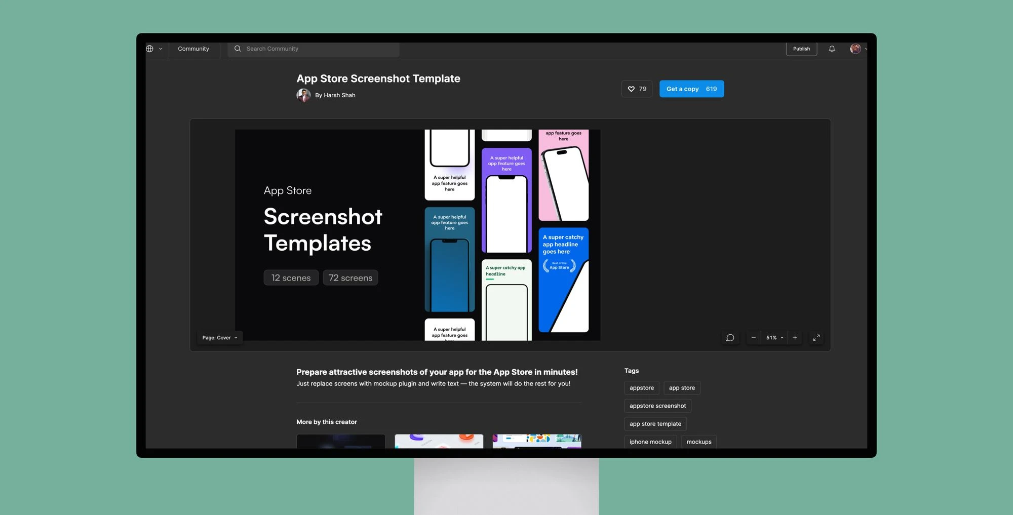 App Store Screenshot Template