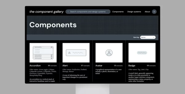 The Component Gallery