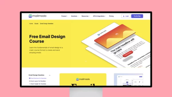 Free Email Design Course With Real Examples