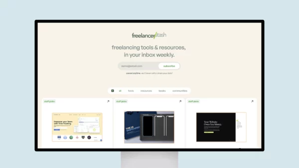 Freelancer Stash – The best tools & resources, in your inbox weekly