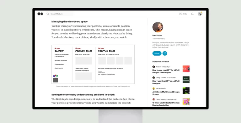 Crushing the product design whiteboard challenge