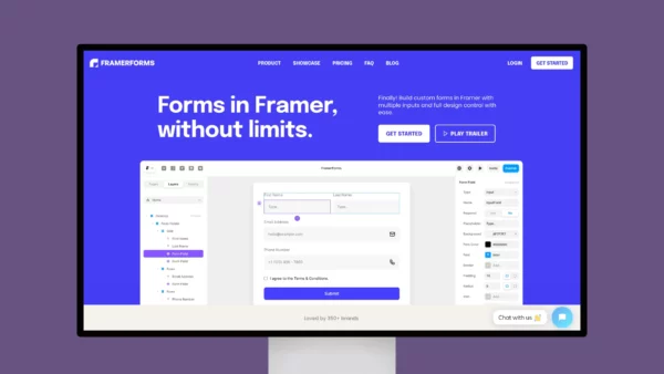 FramerForms – Forms in Framer without limits