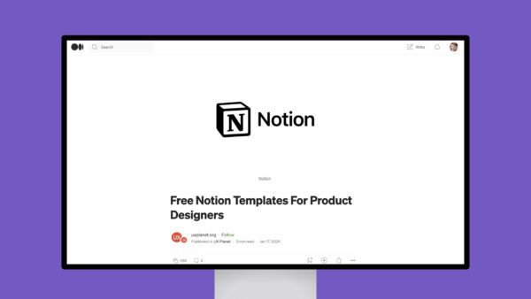 Free Notion Templates For Product Designers
