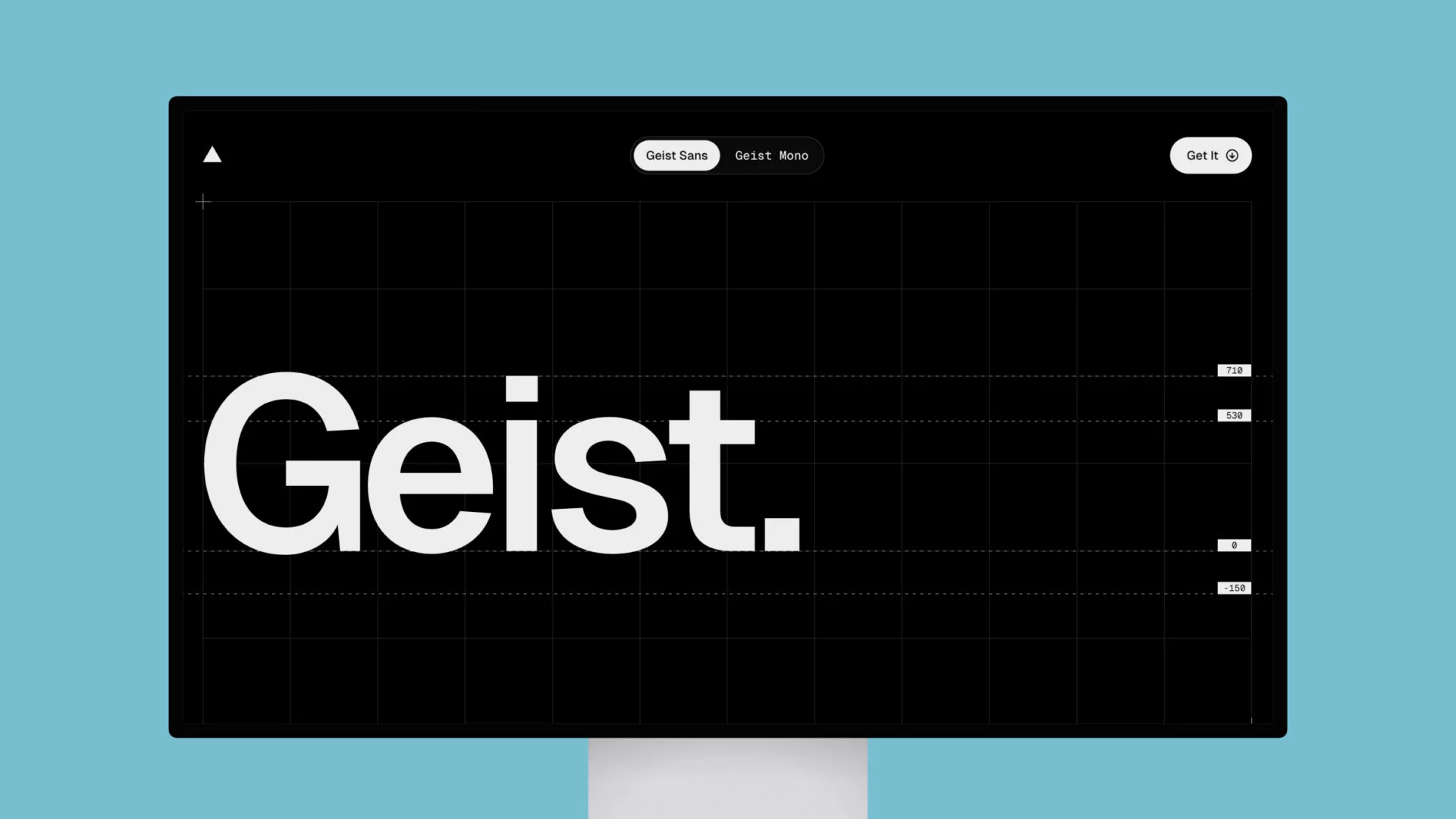 Geist Font — Vercel