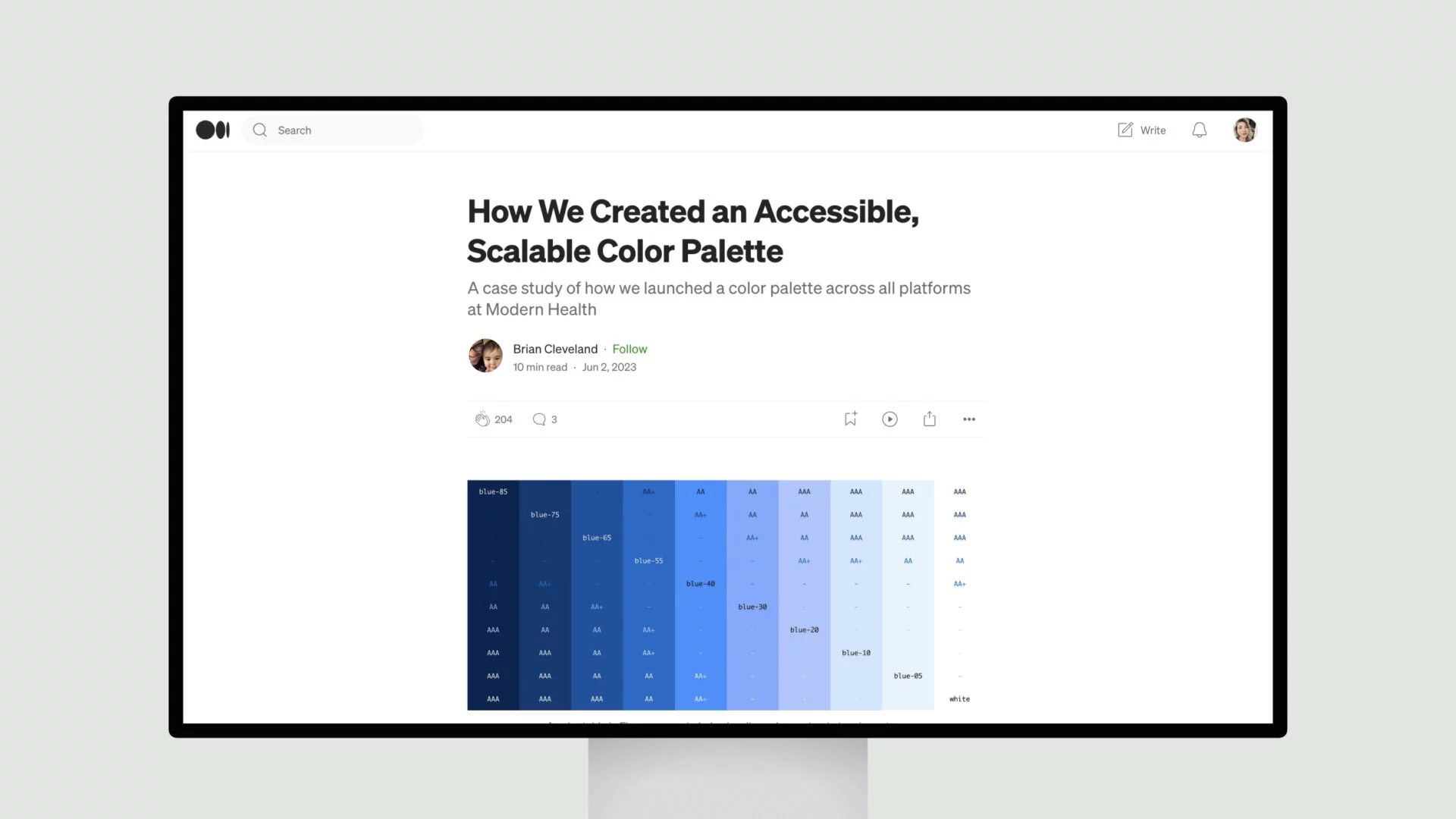 How We Created an Accessible, Scalable Color Palette