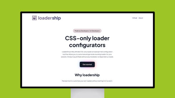 Loadership – CSS-only loader configurators