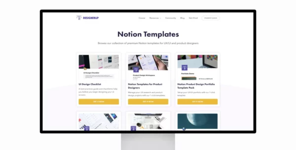 Product Design Notion Templates