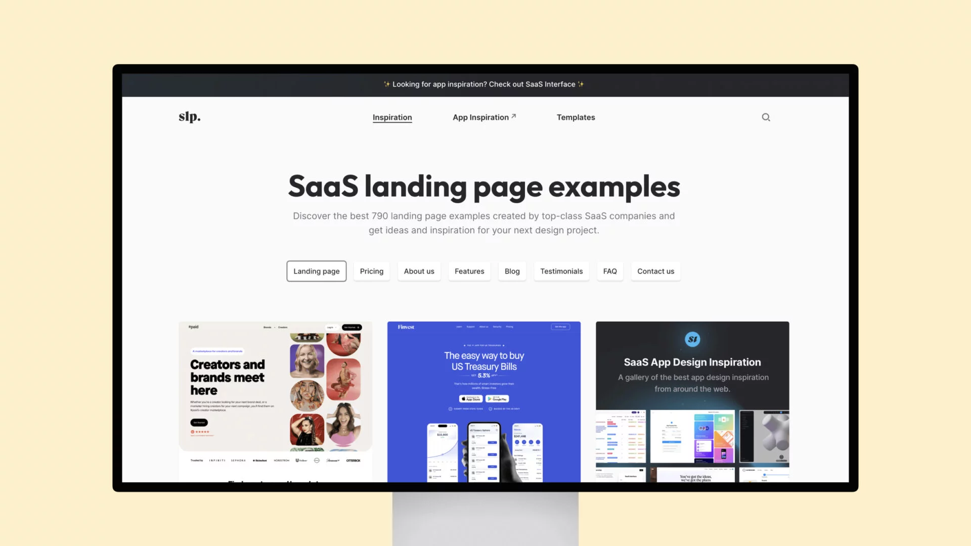 saas landing page the best landing page examples for design inspiration