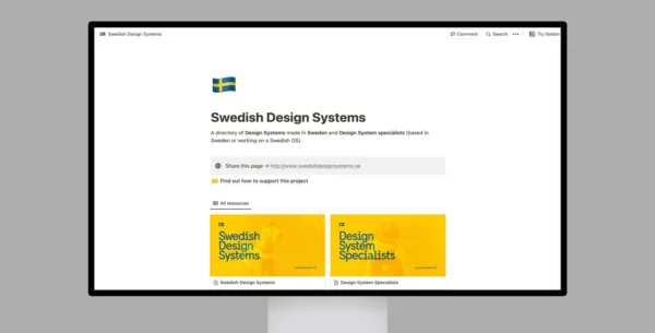 Swedish Design Systems