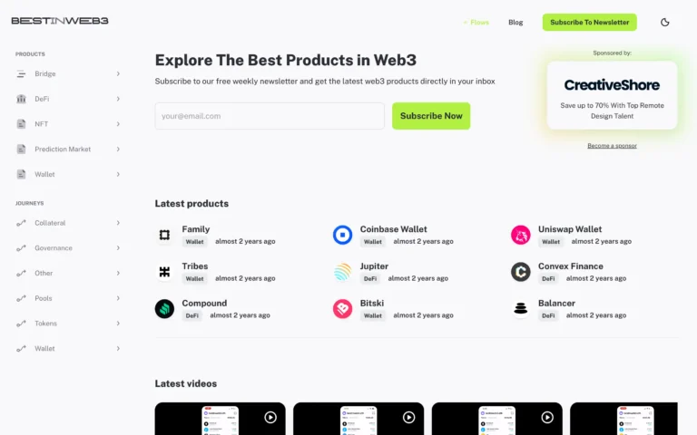 BestInWeb3 – The Best Products In Web3