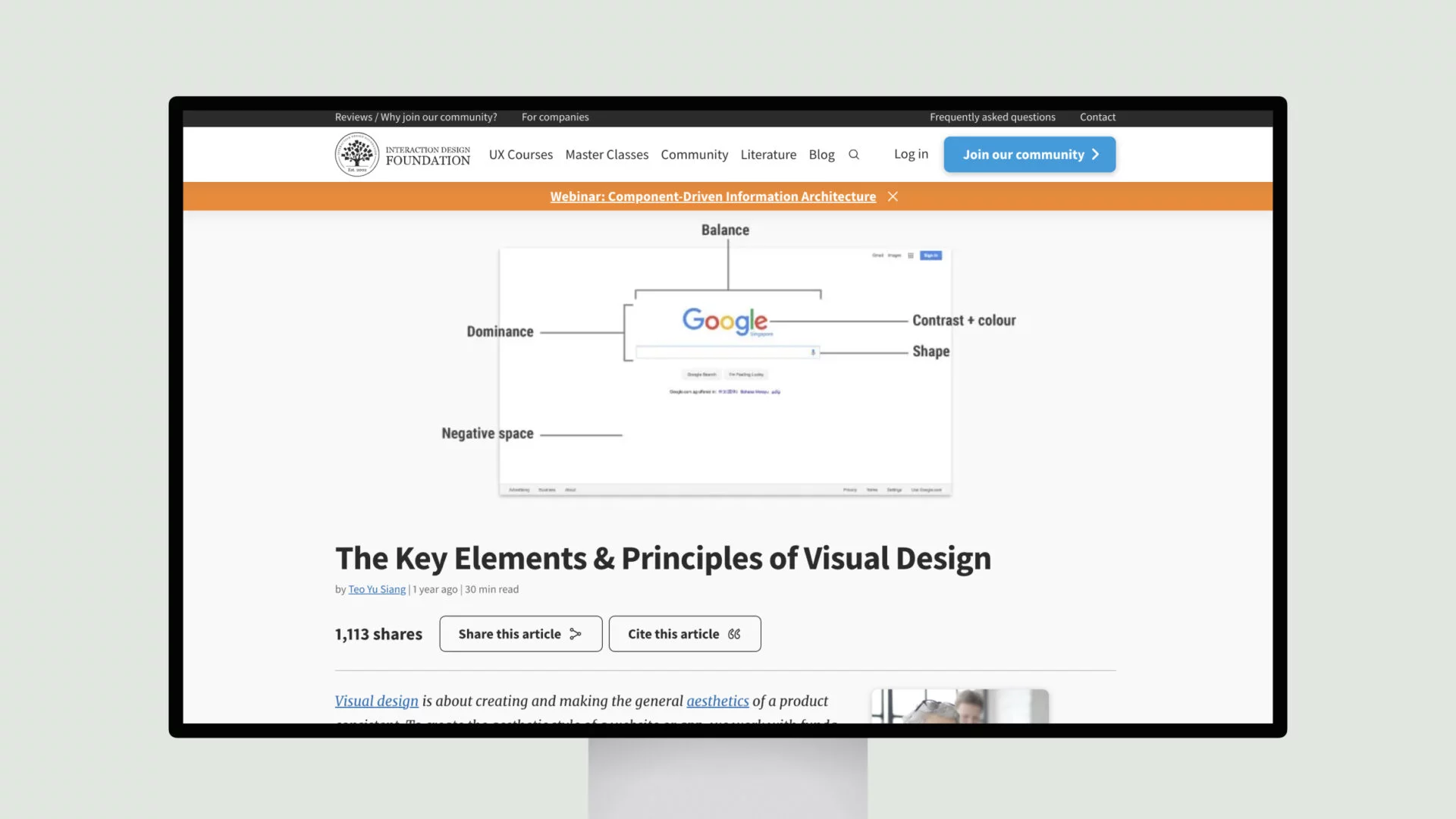 The Key Elements Principles of Visual Design