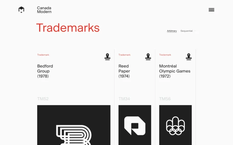 Trademarks – Canada Modern