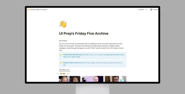 UI Prep’s Friday Five Archive