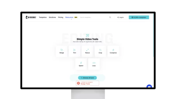 Videobolt – Simple Video Tools