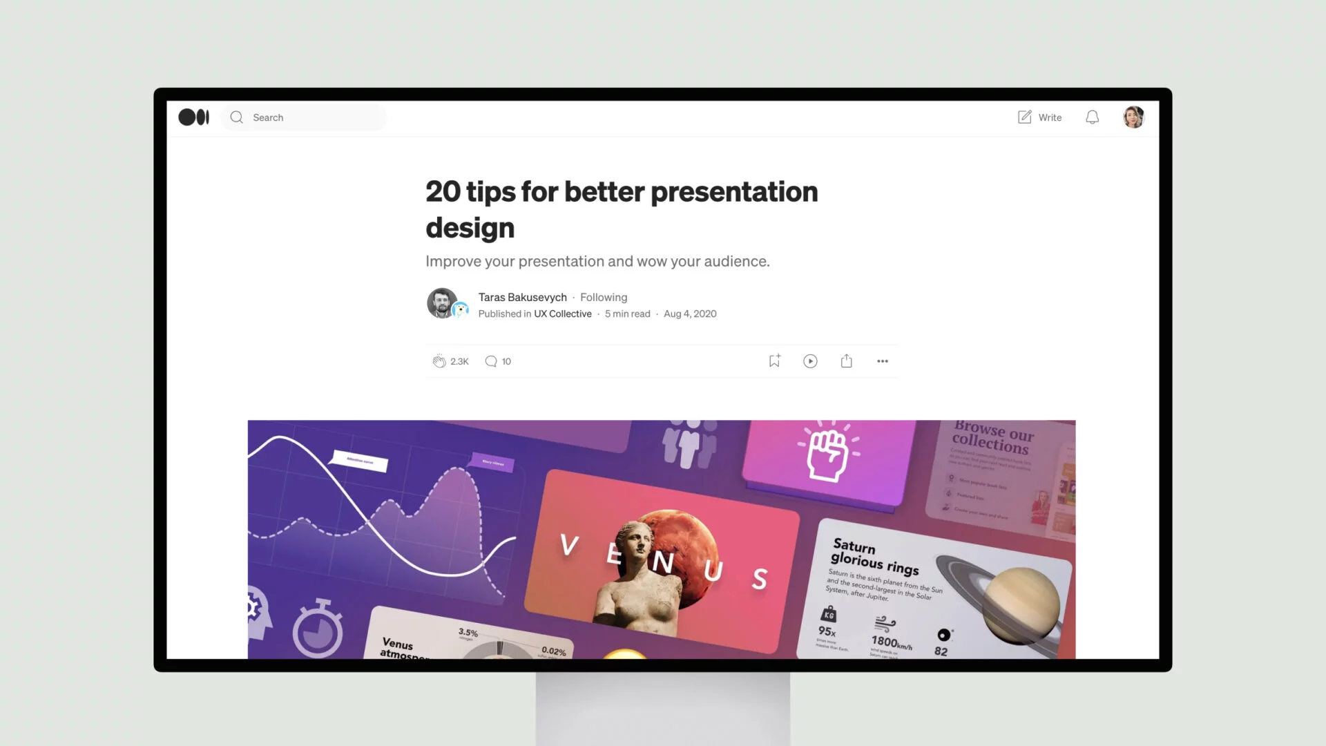 20 tips for better presentation design