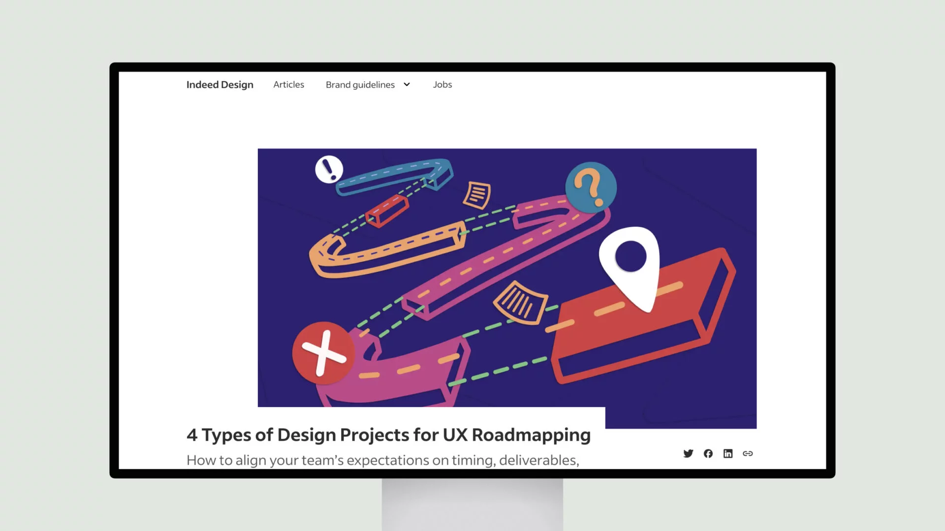 4 ux project types for ux roadmapping