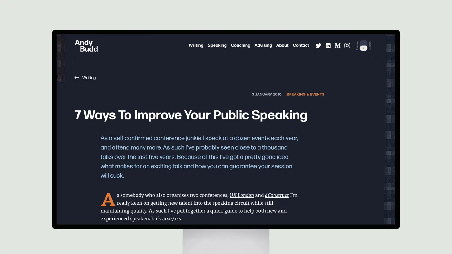 7 Ways To Improve Your Public Speaking