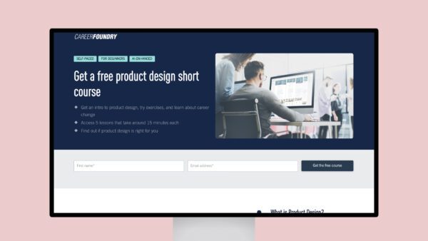 CareerFoundry – A free product design short course